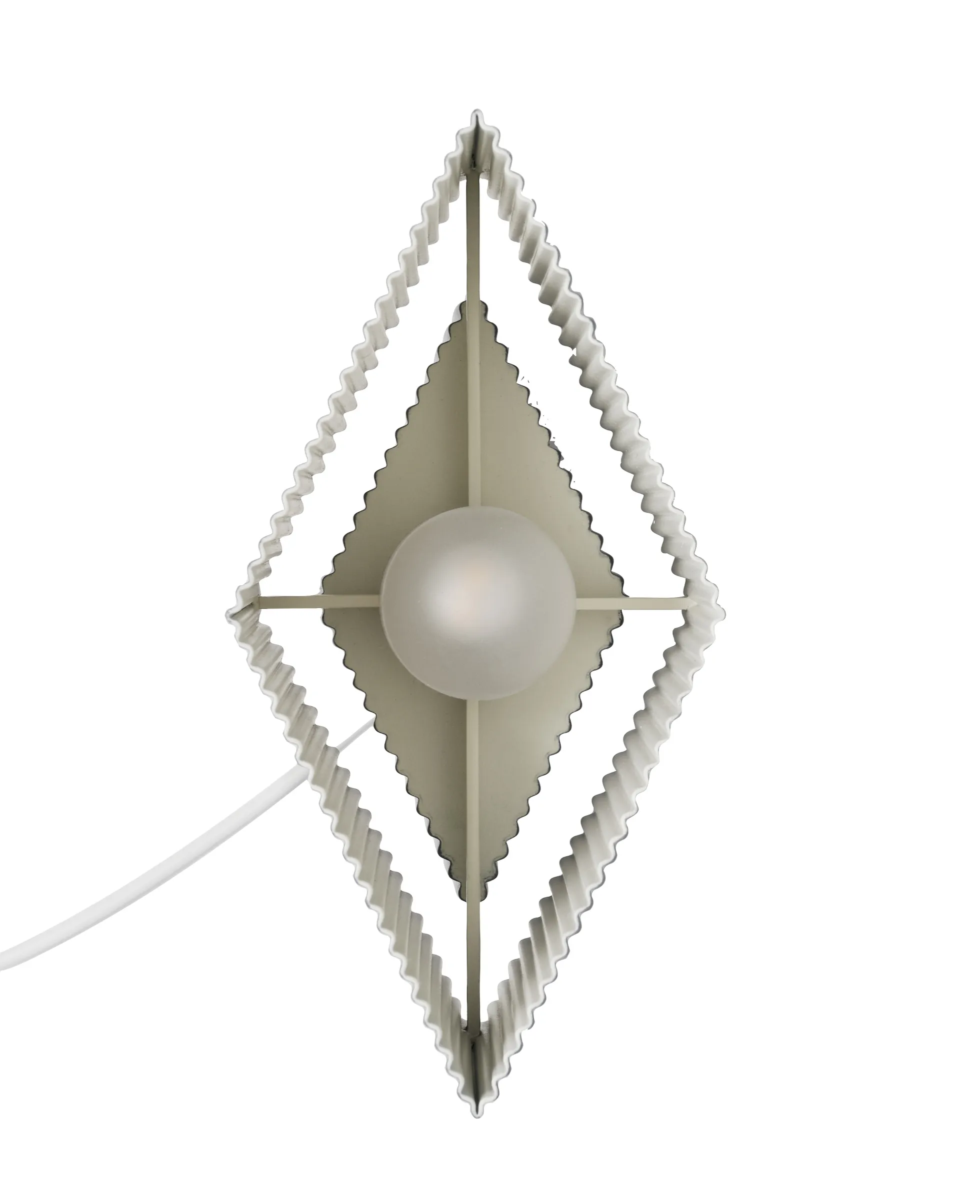 Lámpara de mesa portable Romb Mini 19 cm, Cotton Pholc