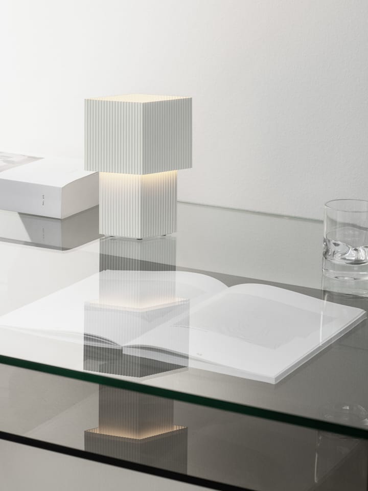 Lámpara de mesa portable Romb Mini 19 cm, Cotton Pholc