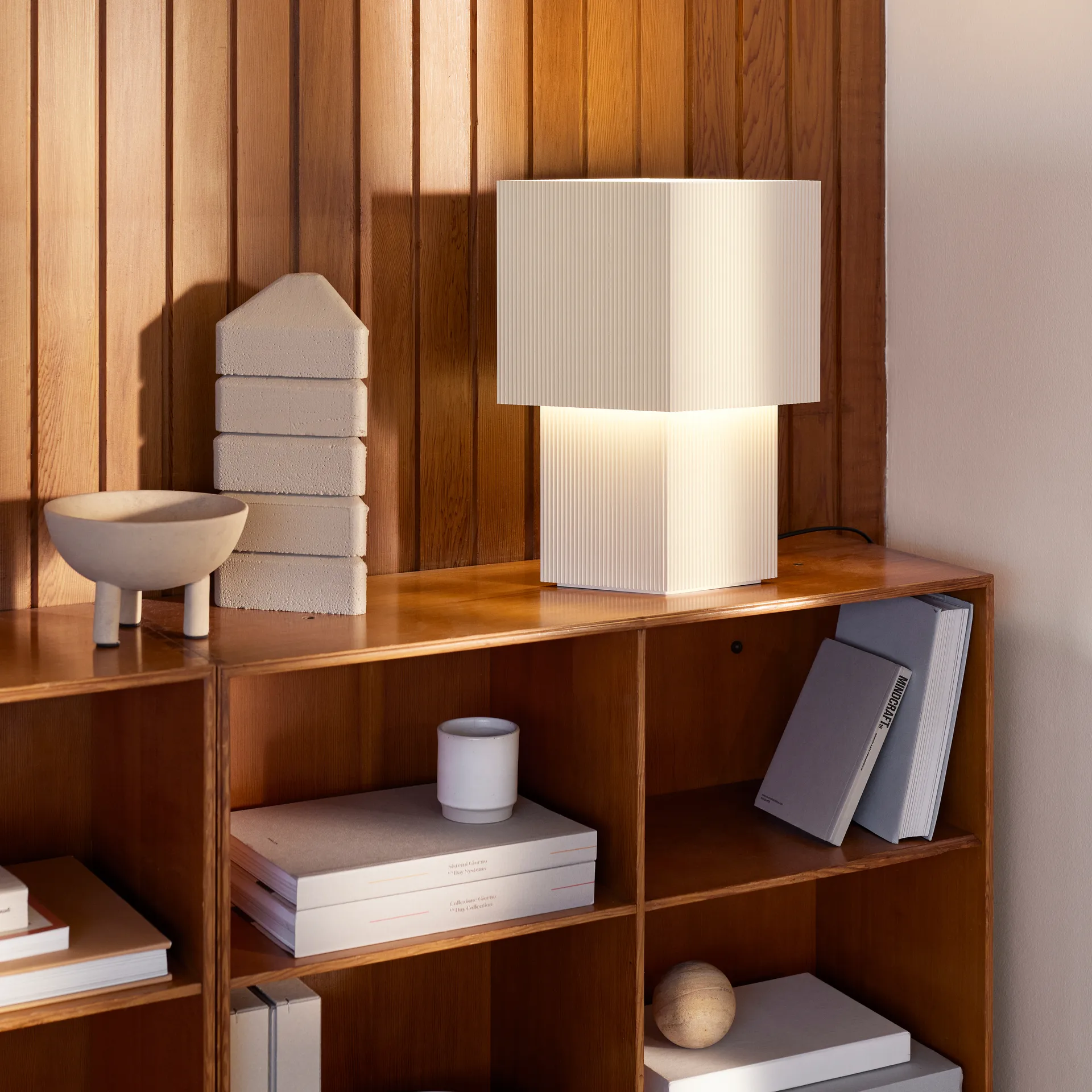 Lámpara de mesa Romb 36, Cotton Pholc