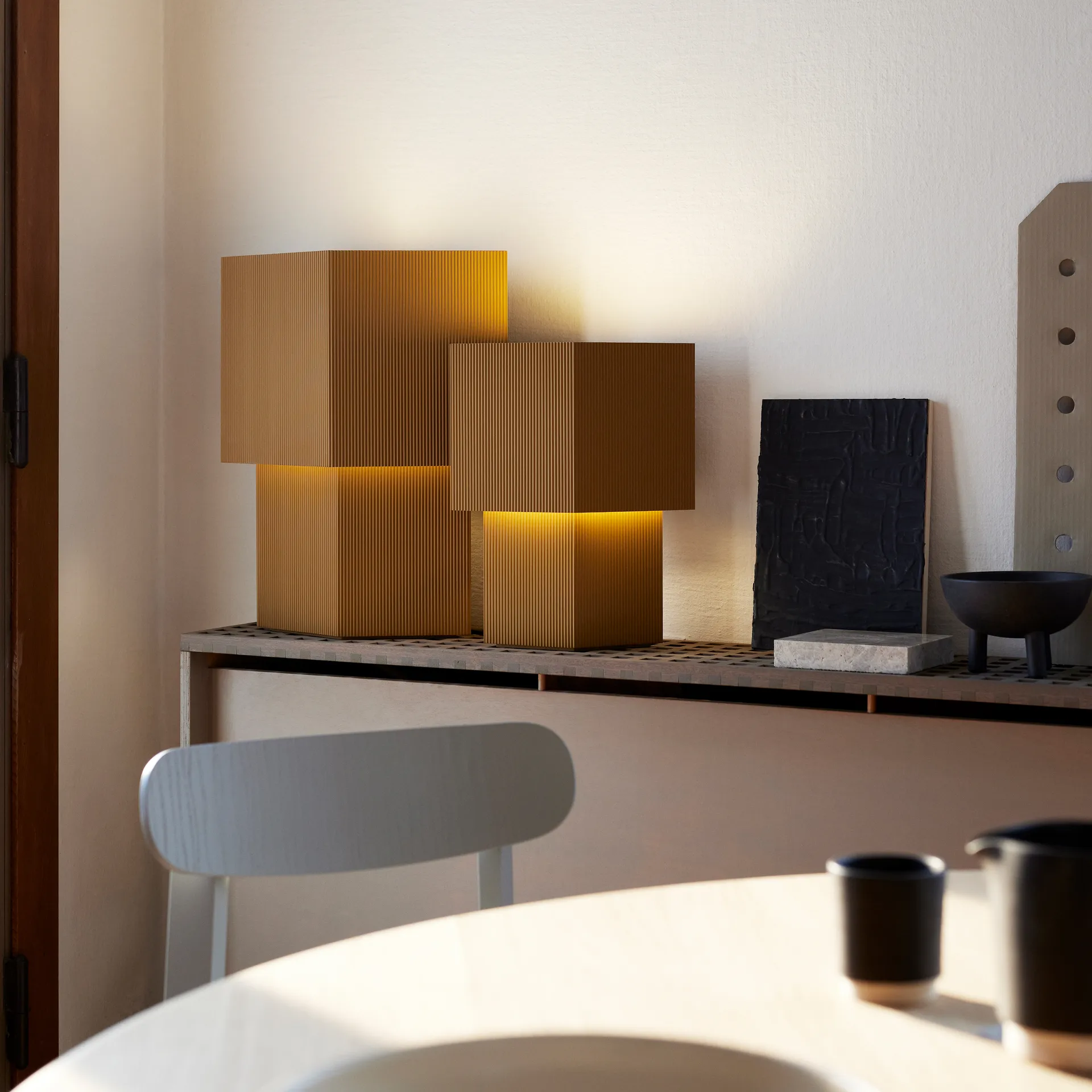 Lámpara de mesa Romb 36, Cumin Pholc