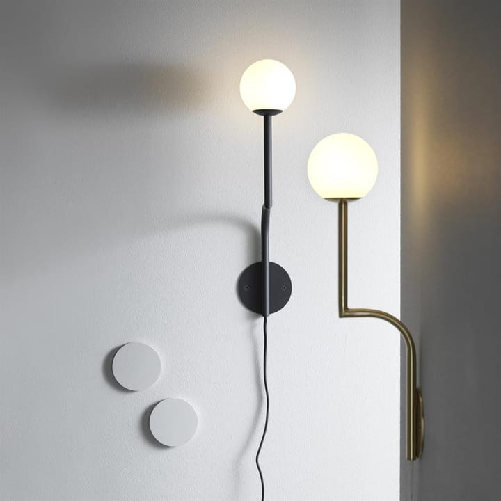 Lámpara de pared Mobil 46, negro Pholc