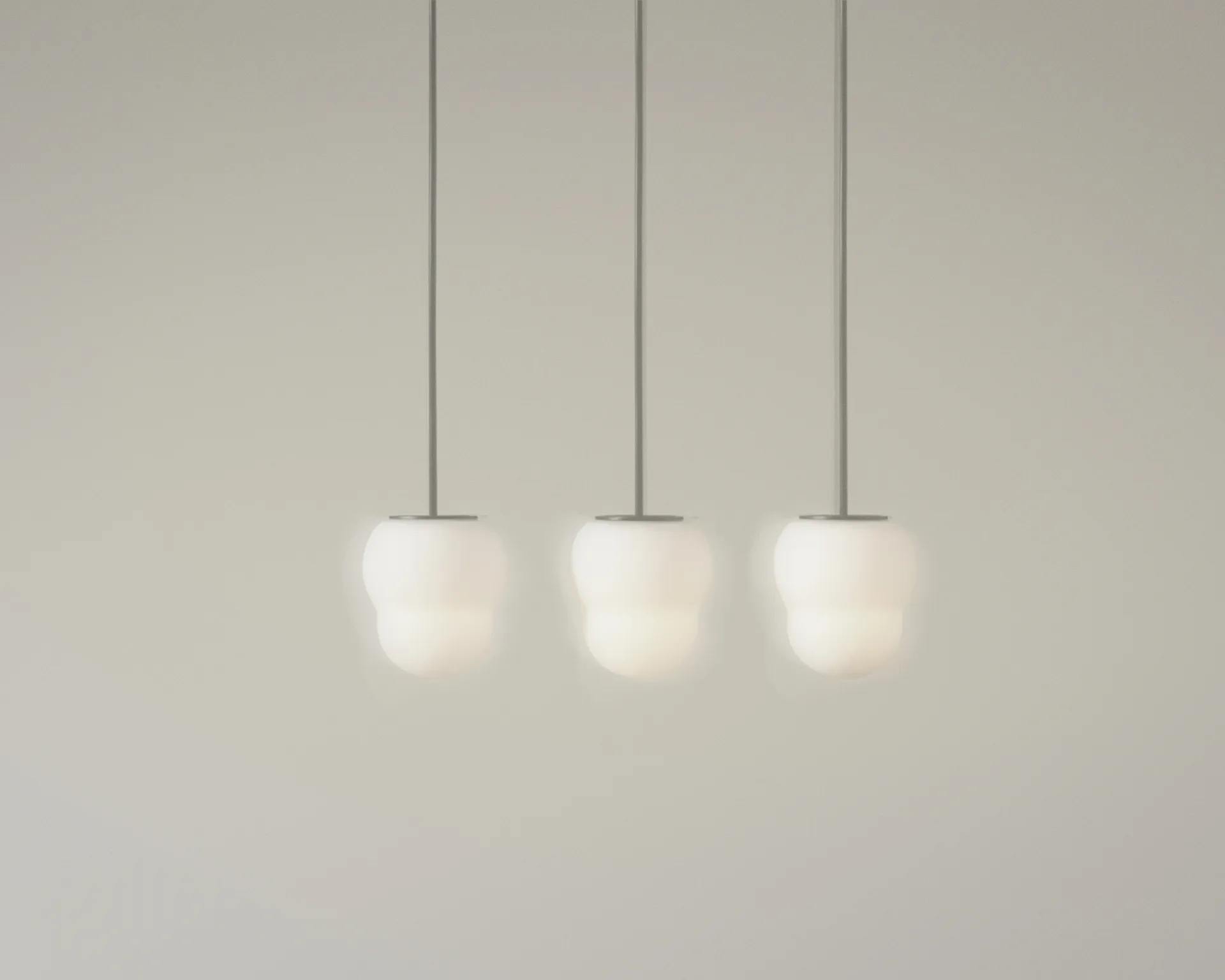 Lámpara de techo Fall 10, Blanco Pholc