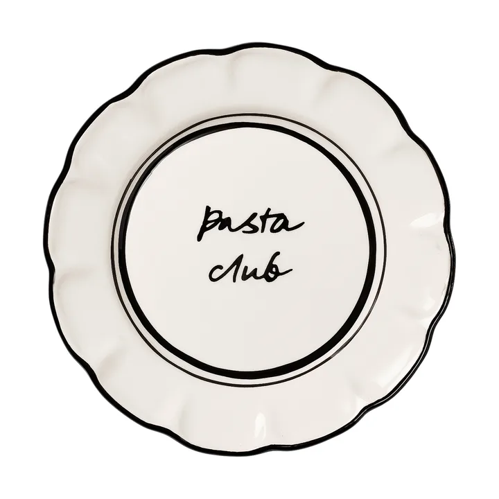 Bistro plato de ensalada - Black, 21,5 cm - Pick a Poppy