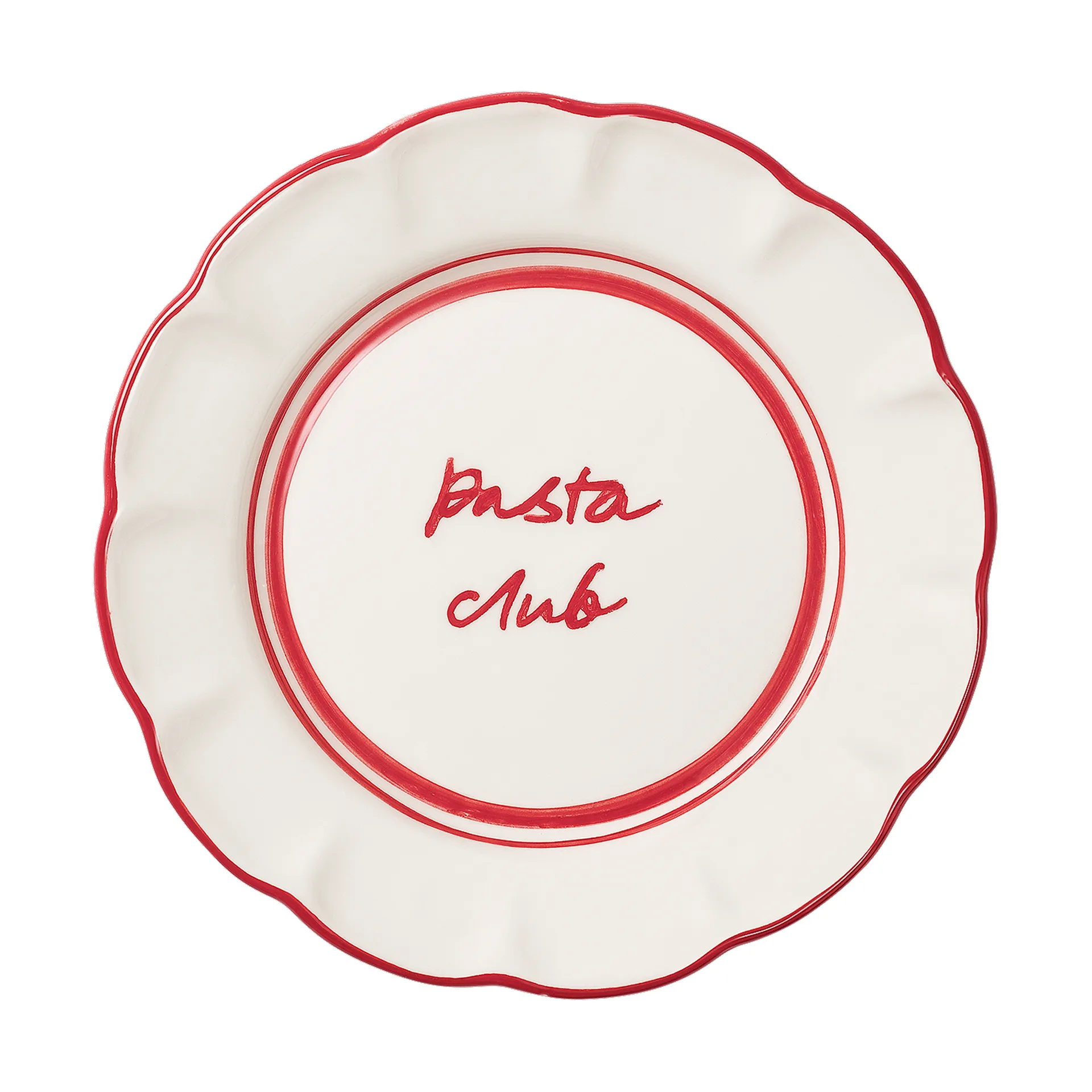 Bistro plato de ensalada, Rojo, 21,5 cm Pick a Poppy