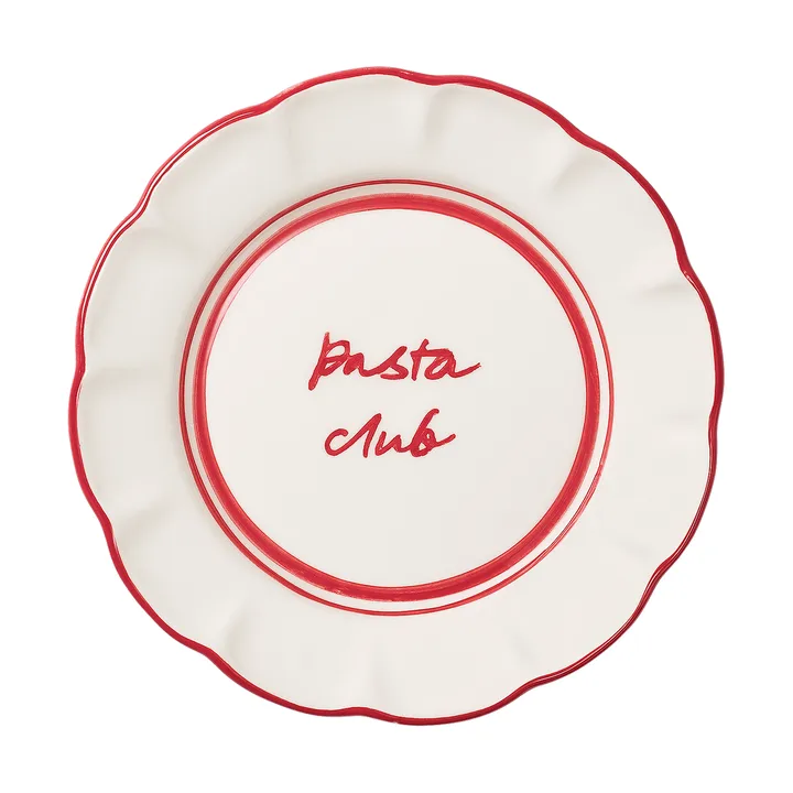 Bistro plato de ensalada - Rojo, 21,5 cm - Pick a Poppy