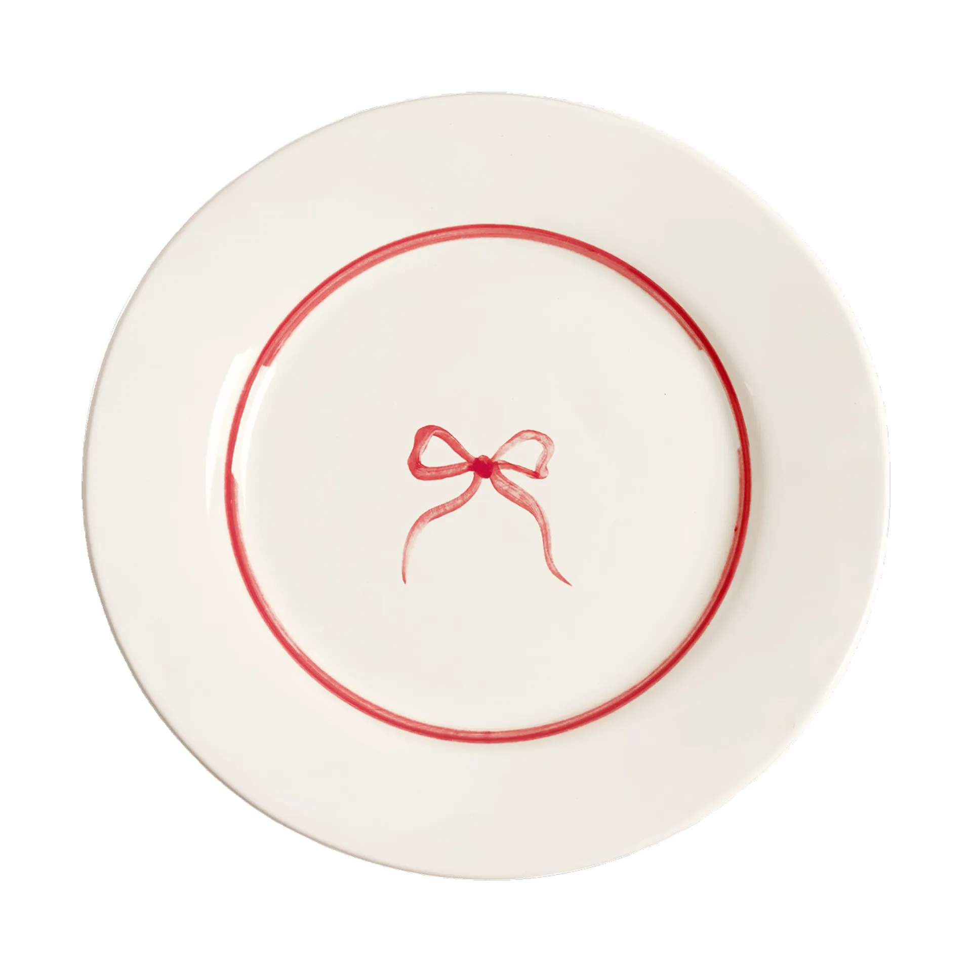 Bow plato de ensalada, Rosa oscuro, 22 cm Pick a Poppy