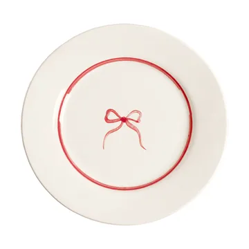 Bow plato de ensalada - Rosa oscuro, 22 cm - Pick a Poppy