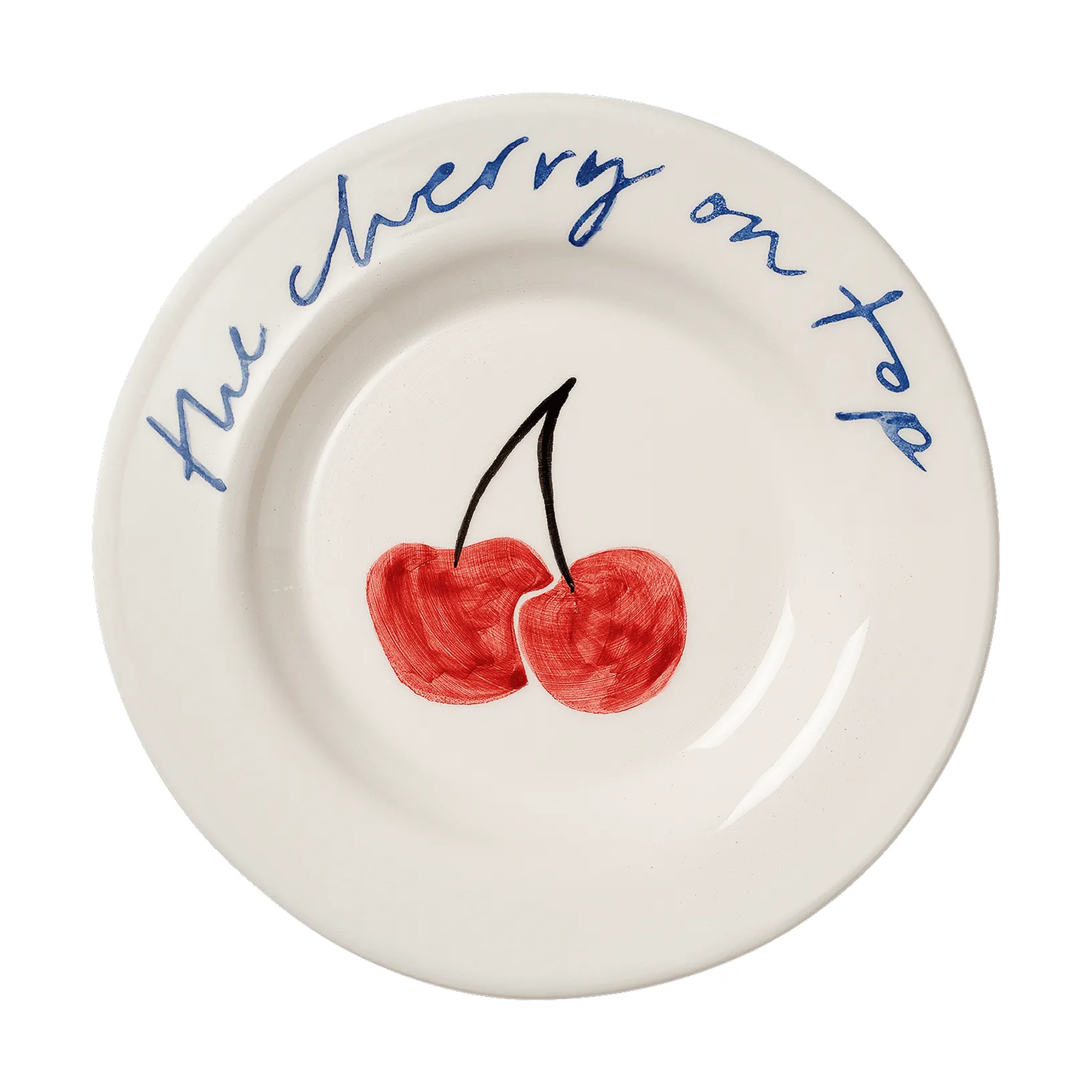 Cherry plato para tapas, Red, 15 cm Pick a Poppy