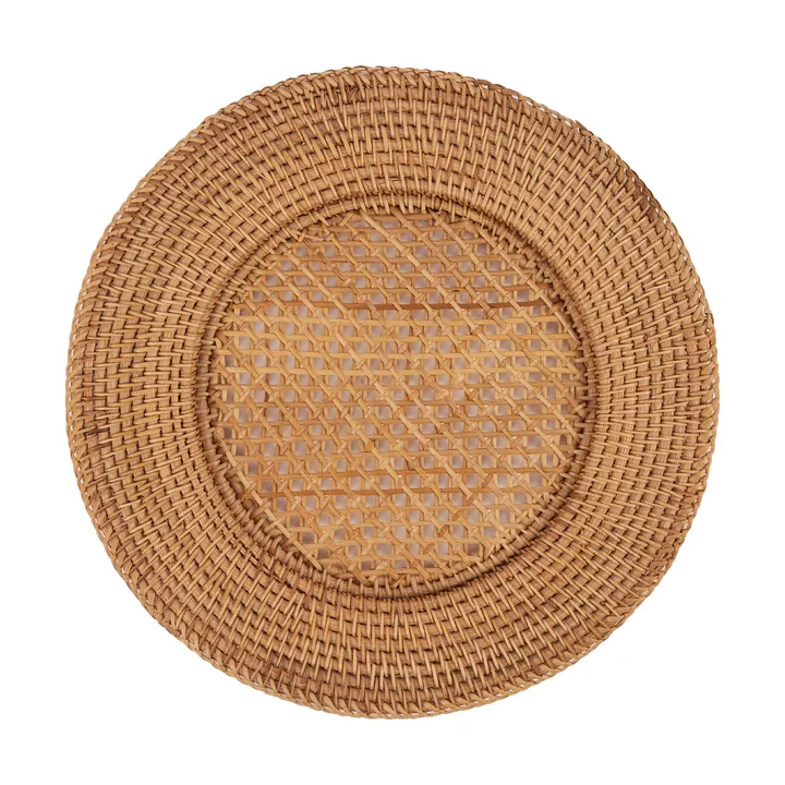 Classic Rattan mantel individual - natural, 33 cm - Pick a Poppy