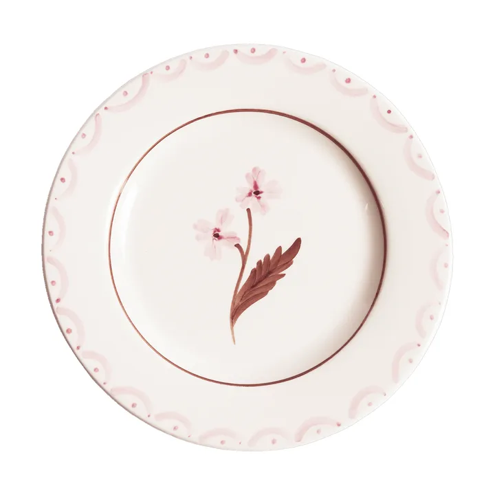 Cottage Flower plato de ensalada - rosa claro, 22 cm - Pick a Poppy