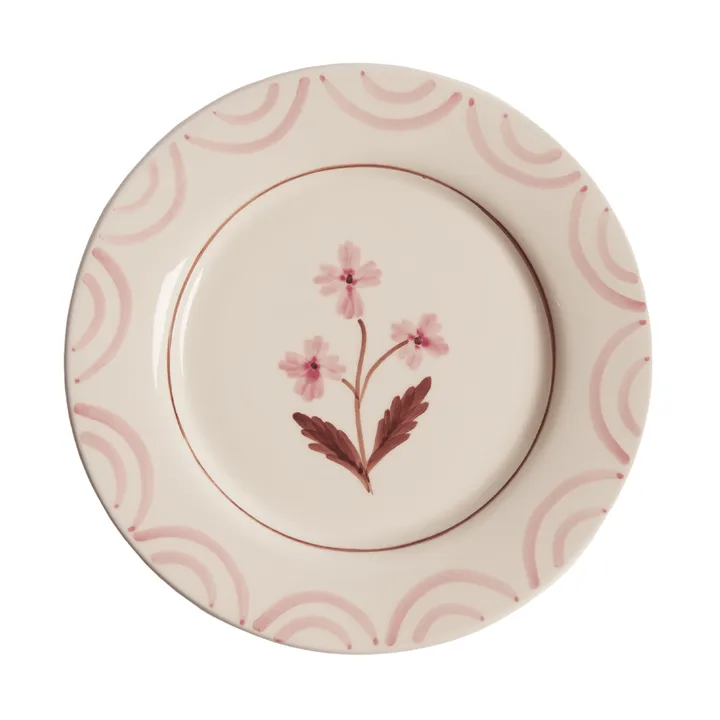 Cottage Flower plato - Rosa claro, 28 cm - Pick a Poppy