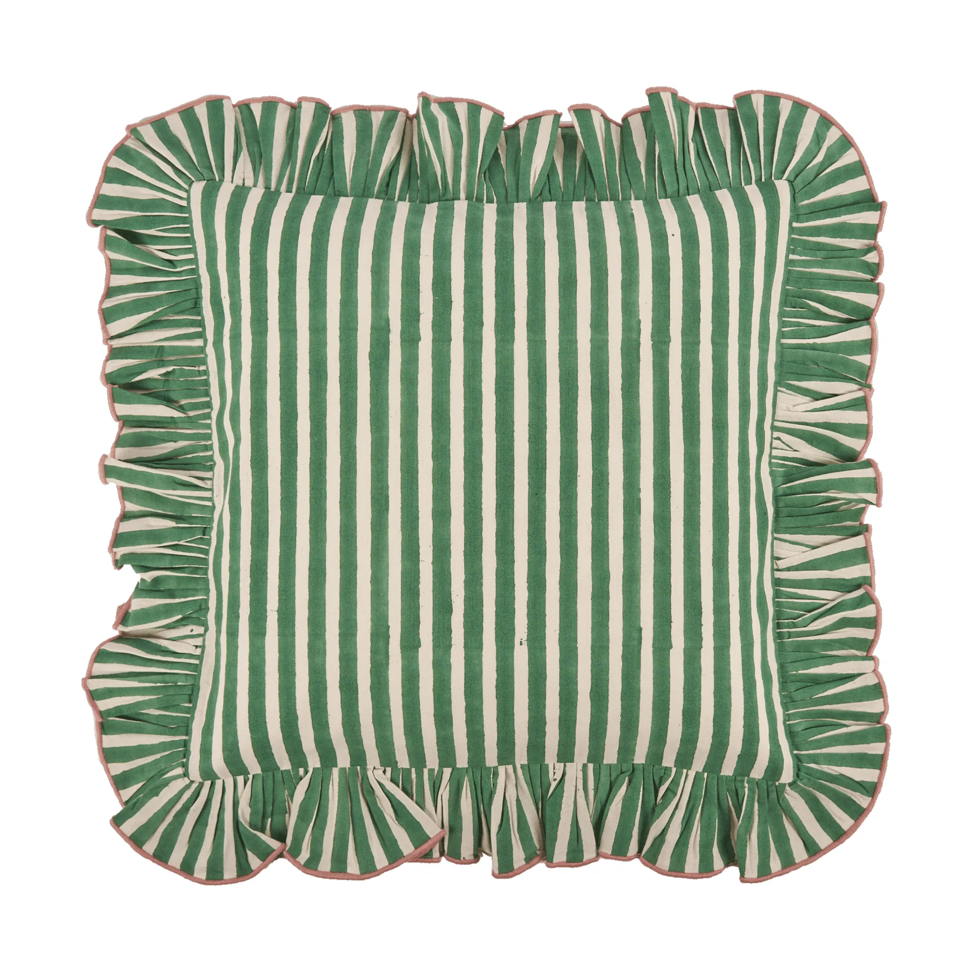 Devon funda de cojín, Green, 40x40 cm Pick a Poppy