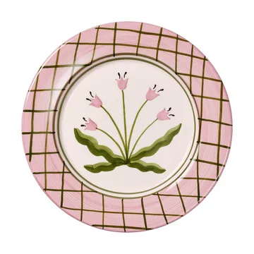 Madelen Möllard Tulip plato - Pink, 28 cm - Pick a Poppy