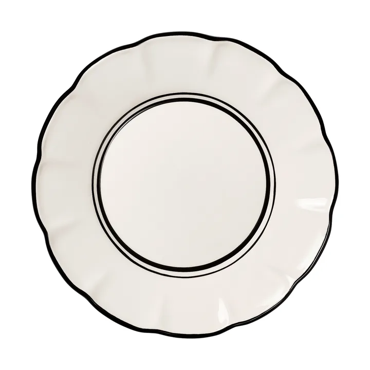 plato bistró - Negro, 28 cm - Pick a Poppy