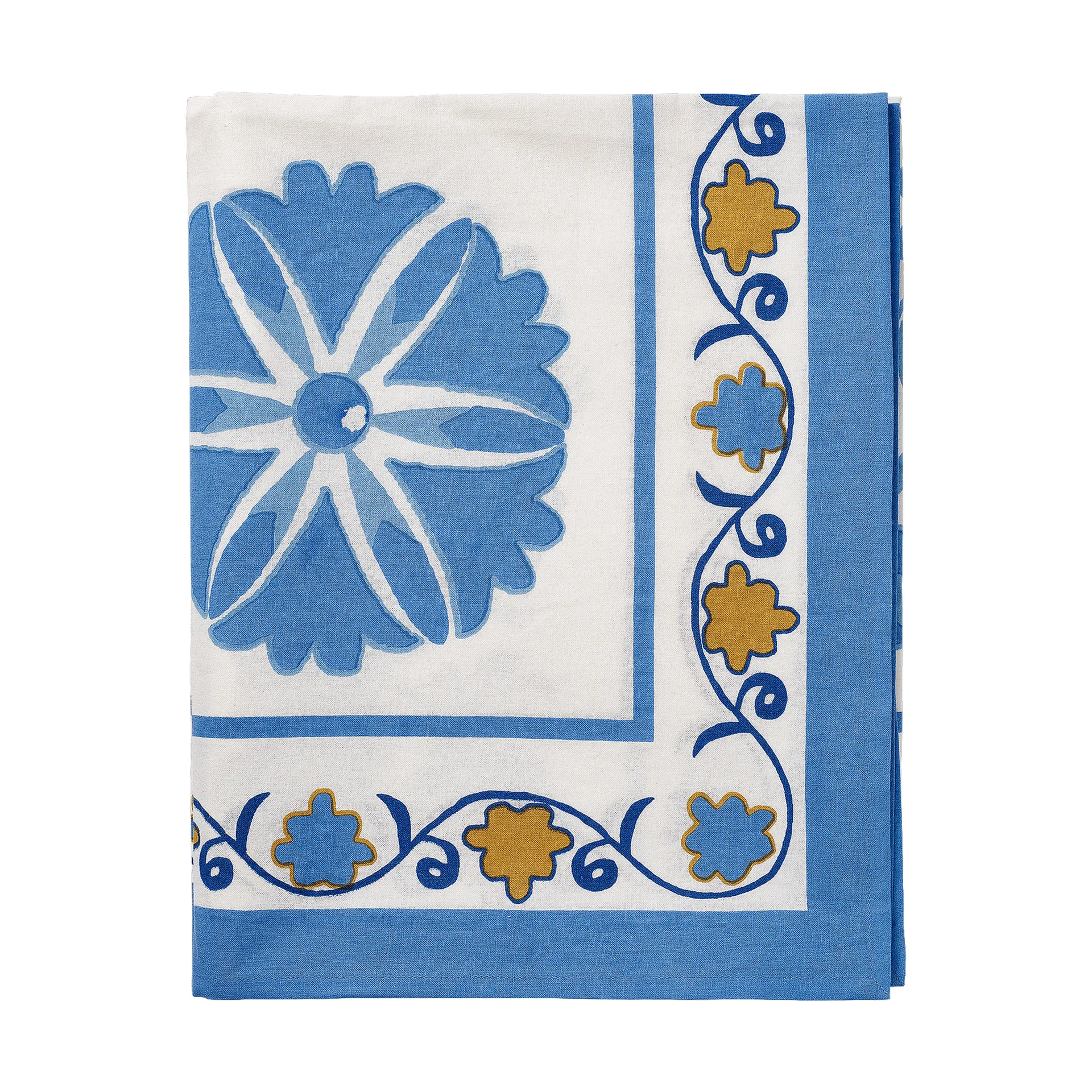 Suzani mantel de mesa, Blue, 350x150 cm Pick a Poppy