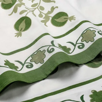 Suzani mantel de mesa - Green, 250x150 cm - Pick a Poppy