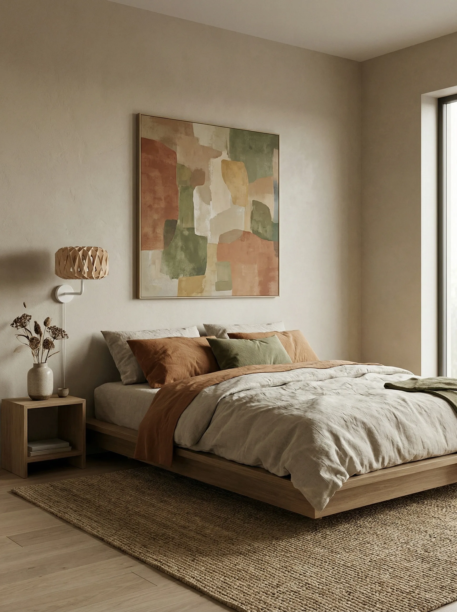 Aplique de pared Signature 25, Abedul, Ø28 × 15,5 cm Pilke