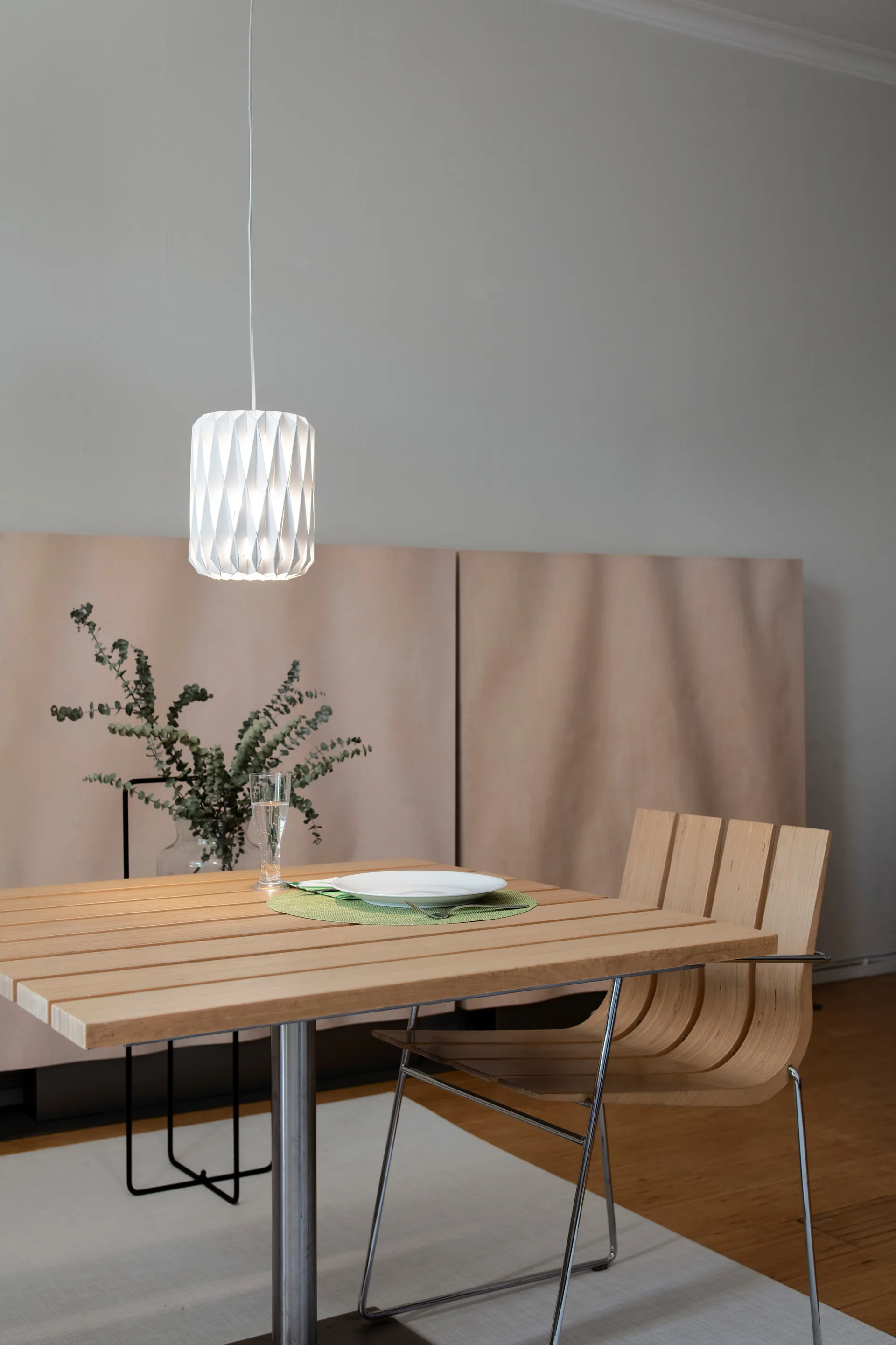 Lámpara colgante Pilke Signature Ø18 cm, blanco Pilke