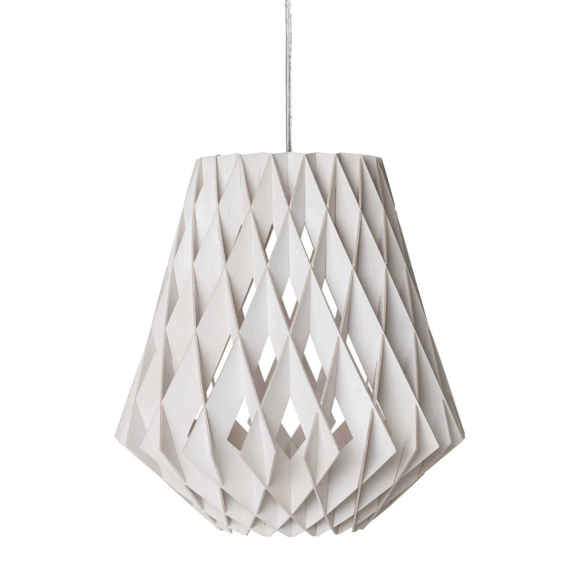 Lámpara colgante Pilke Signature Ø36 cm, blanco Pilke