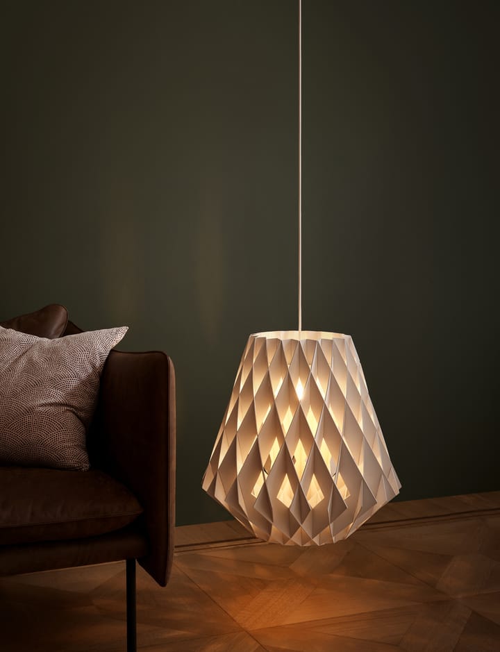 Lámpara colgante Pilke Signature Ø50 cm, blanco Pilke