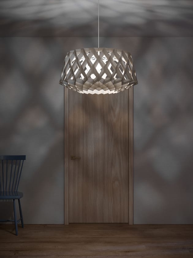 Lámpara colgante Pilke Signature Ø60 cm, Abedul Pilke