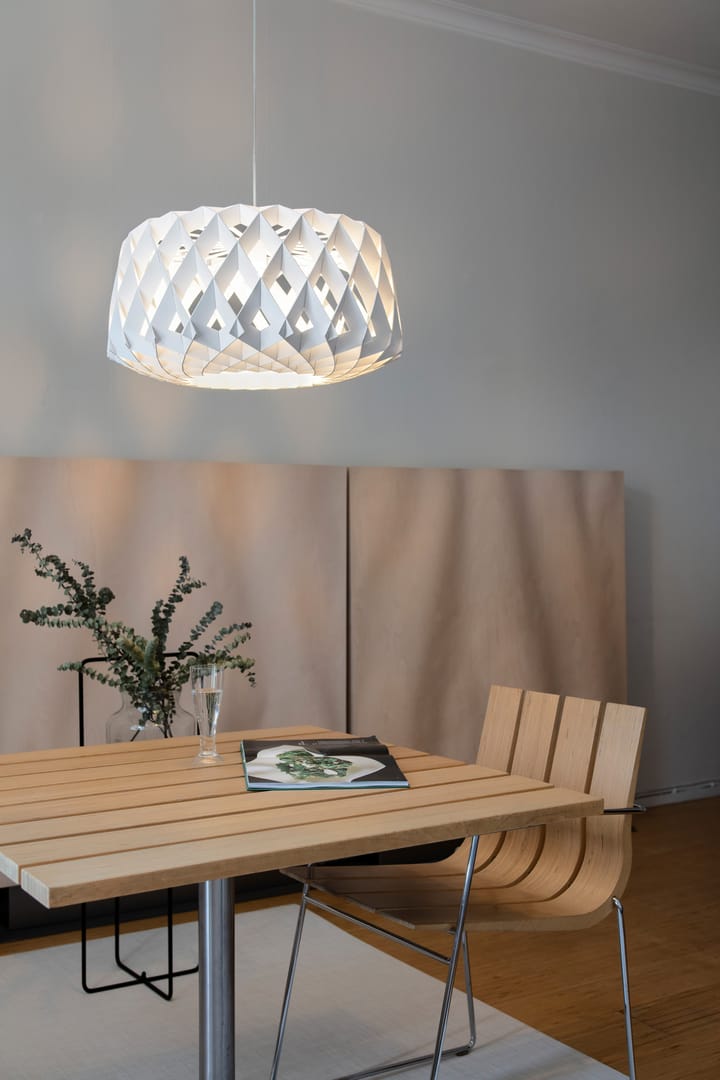 Lámpara colgante Pilke Signature Ø60 cm, blanco Pilke