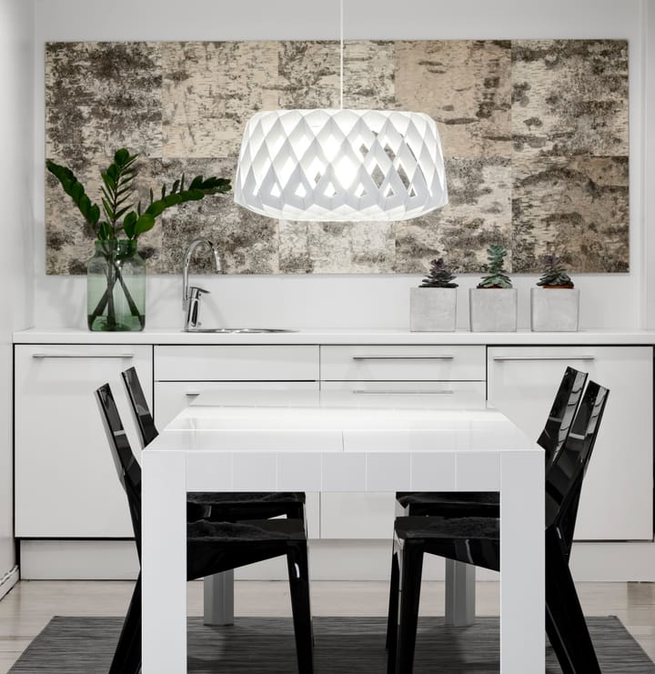 Lámpara colgante Pilke Signature Ø60 cm, blanco Pilke