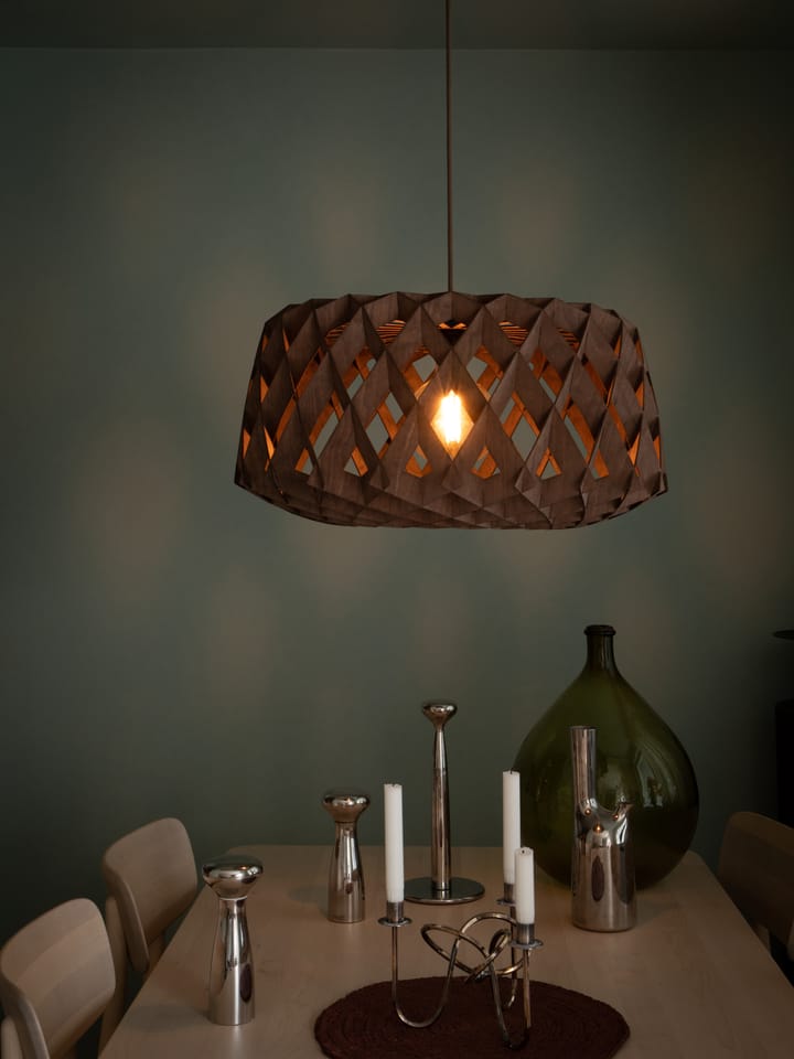 Lámpara colgante Pilke Signature Ø60 cm, Marrón Pilke