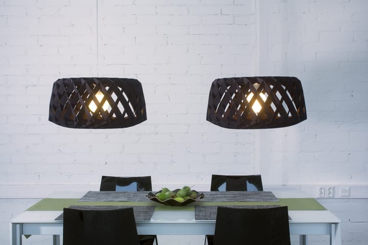 Lámpara colgante Pilke Signature Ø60 cm, negro Pilke