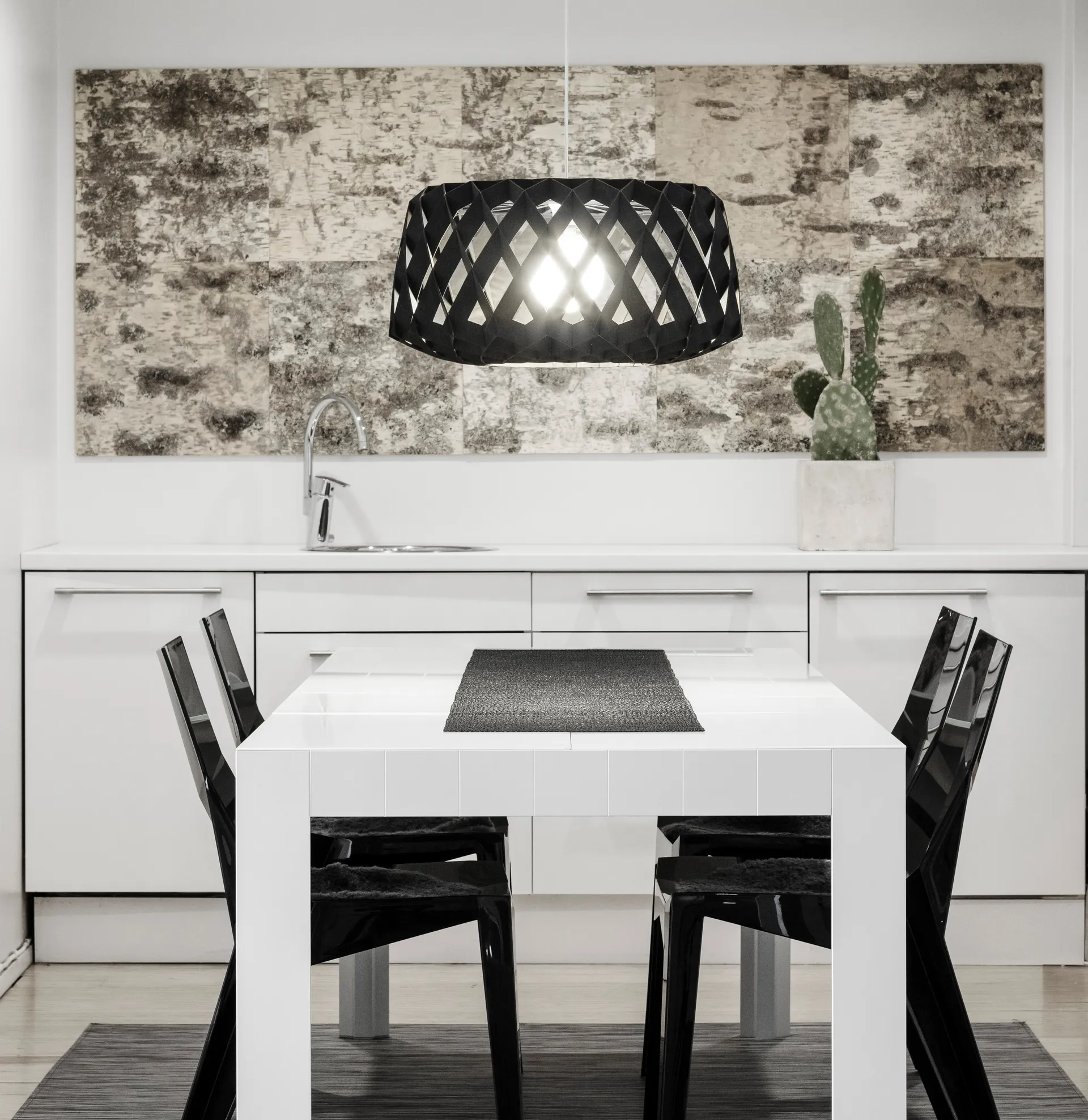 Lámpara colgante Pilke Signature Ø60 cm, negro Pilke