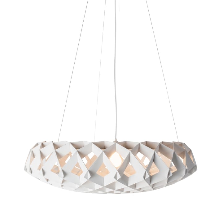 Lámpara colgante Pilke Signature Ø95 cm, blanco Pilke