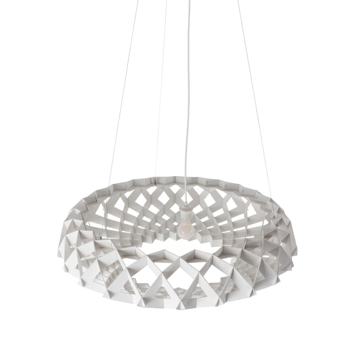 Lámpara colgante Pilke Signature Ø95 cm, blanco Pilke