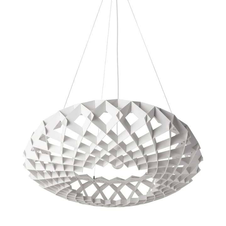 Lámpara colgante Pilke Signature Ø95 cm, blanco Pilke