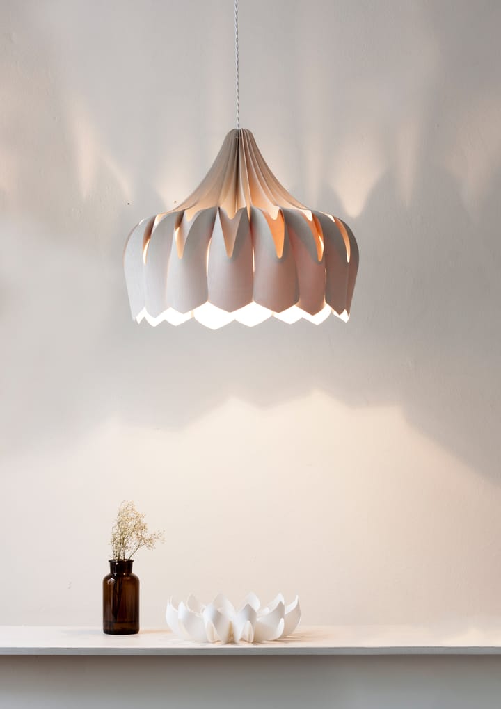 Lámpara colgante Pioni L Ø52 cm - blanco - Pilke