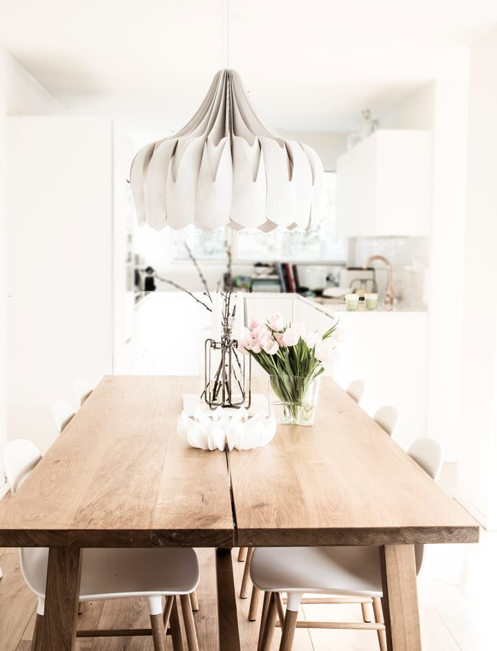 Lámpara colgante Pioni L Ø52 cm, blanco Pilke
