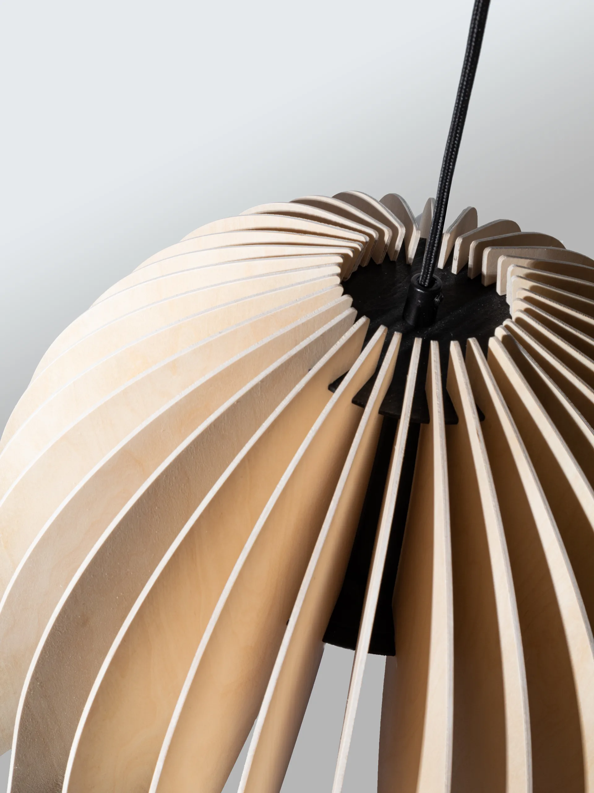 Lámpara colgante Verna 50 Ø50,5 cm, Abedul Pilke