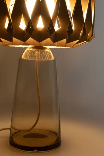 Lámpara de mesa Signature 35 - Amber-abedul, Ø36,5 x 53 cm - Pilke