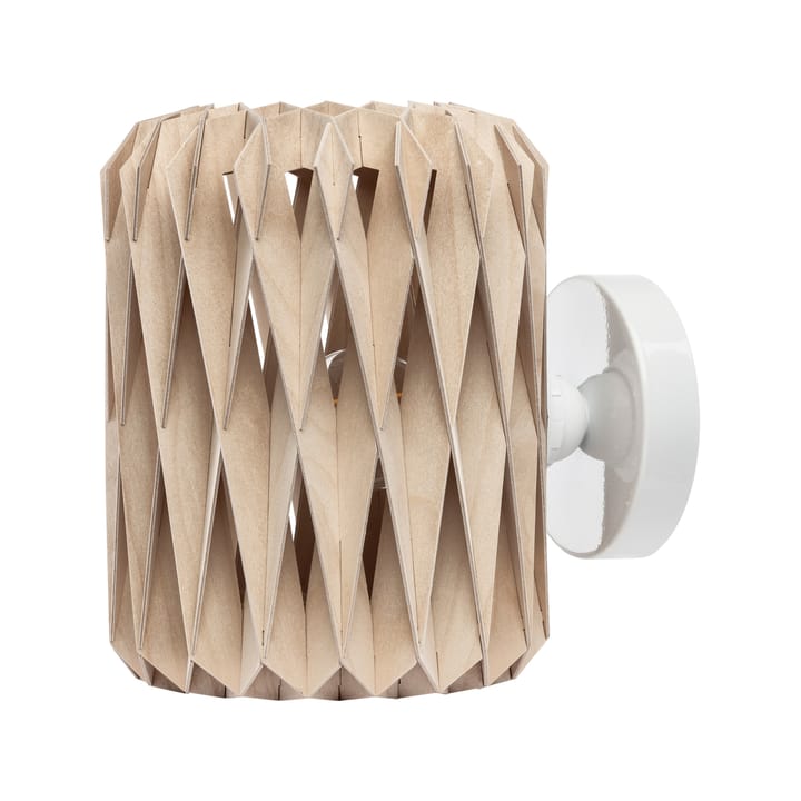Lámpara de pared Pilke Signature Ø18 cm, Abedul Pilke