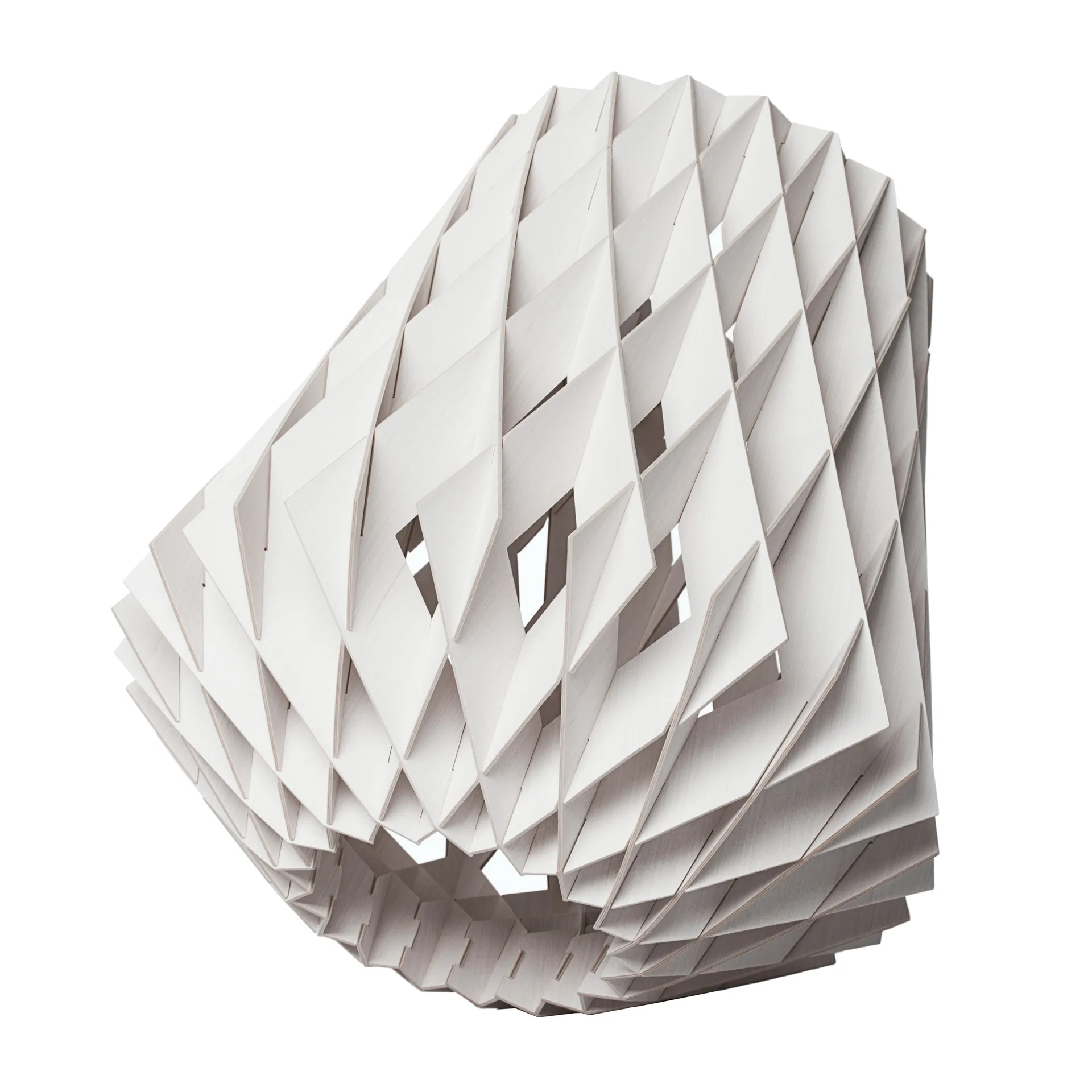 Lámpara de pie Pilke Signature Ø64 cm, Blanco Pilke