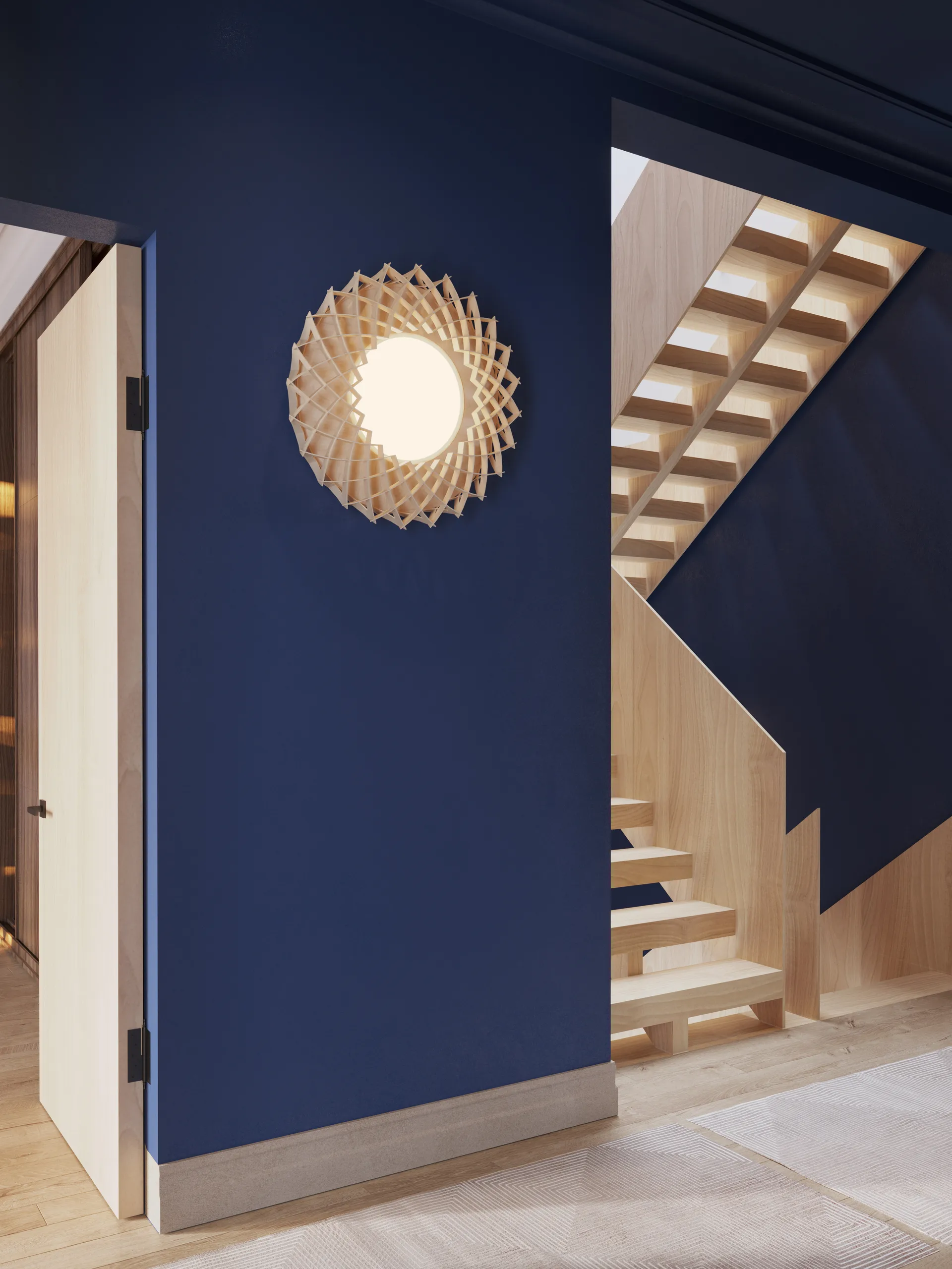 Plafón Pilke Signature Ø65 cm, Abedul Pilke