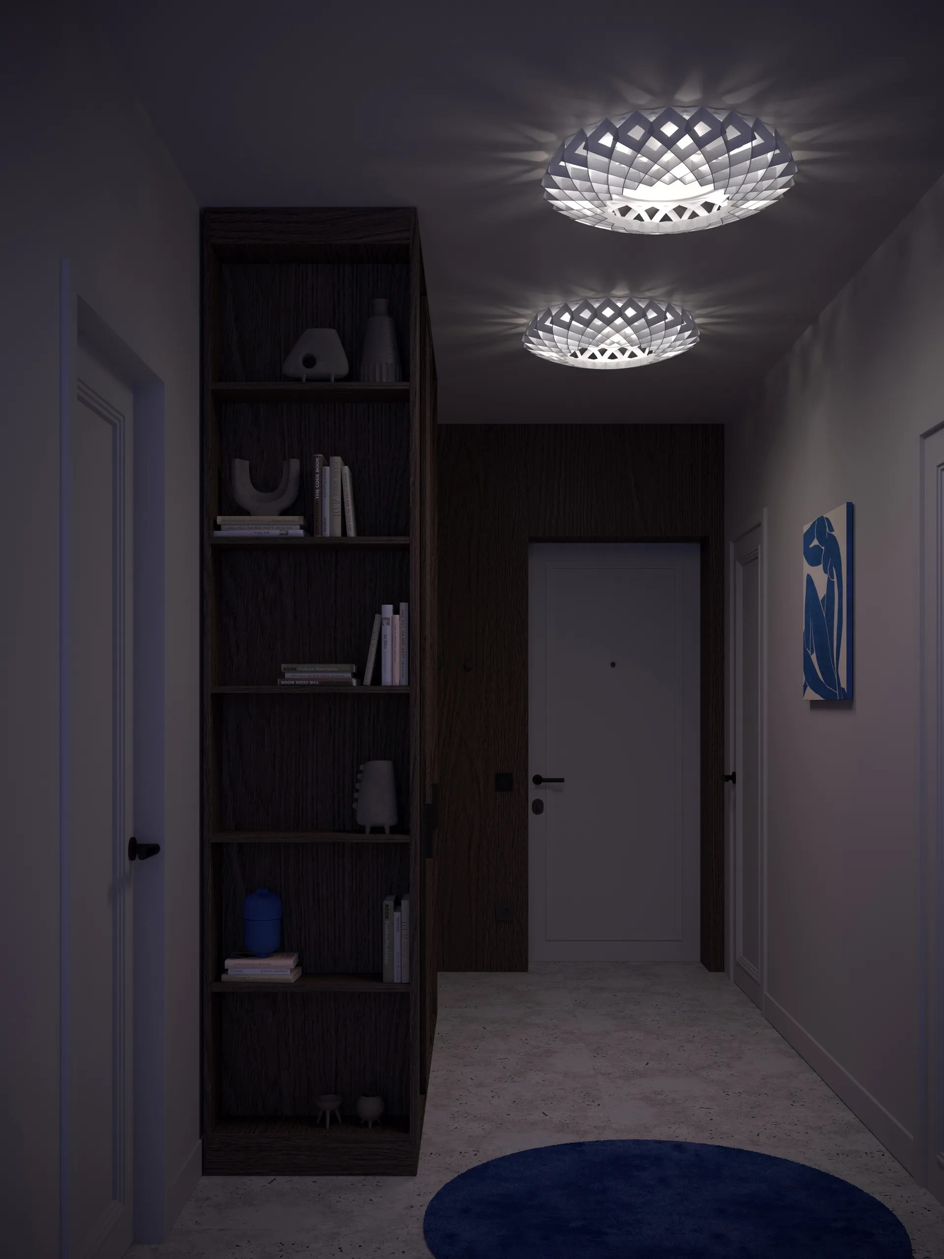 Plafón Pilke Signature Ø65 cm, blanco Pilke