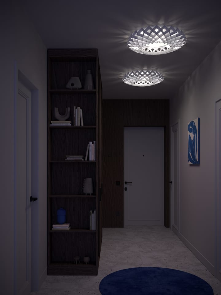 Plafón Pilke Signature Ø65 cm, blanco Pilke