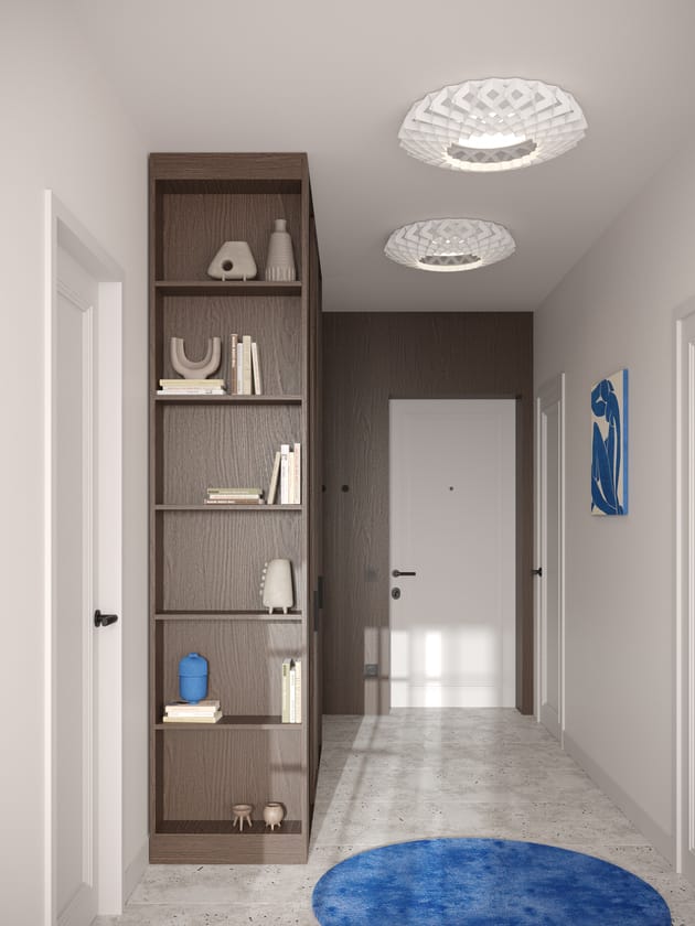 Plafón Pilke Signature Ø65 cm, blanco Pilke