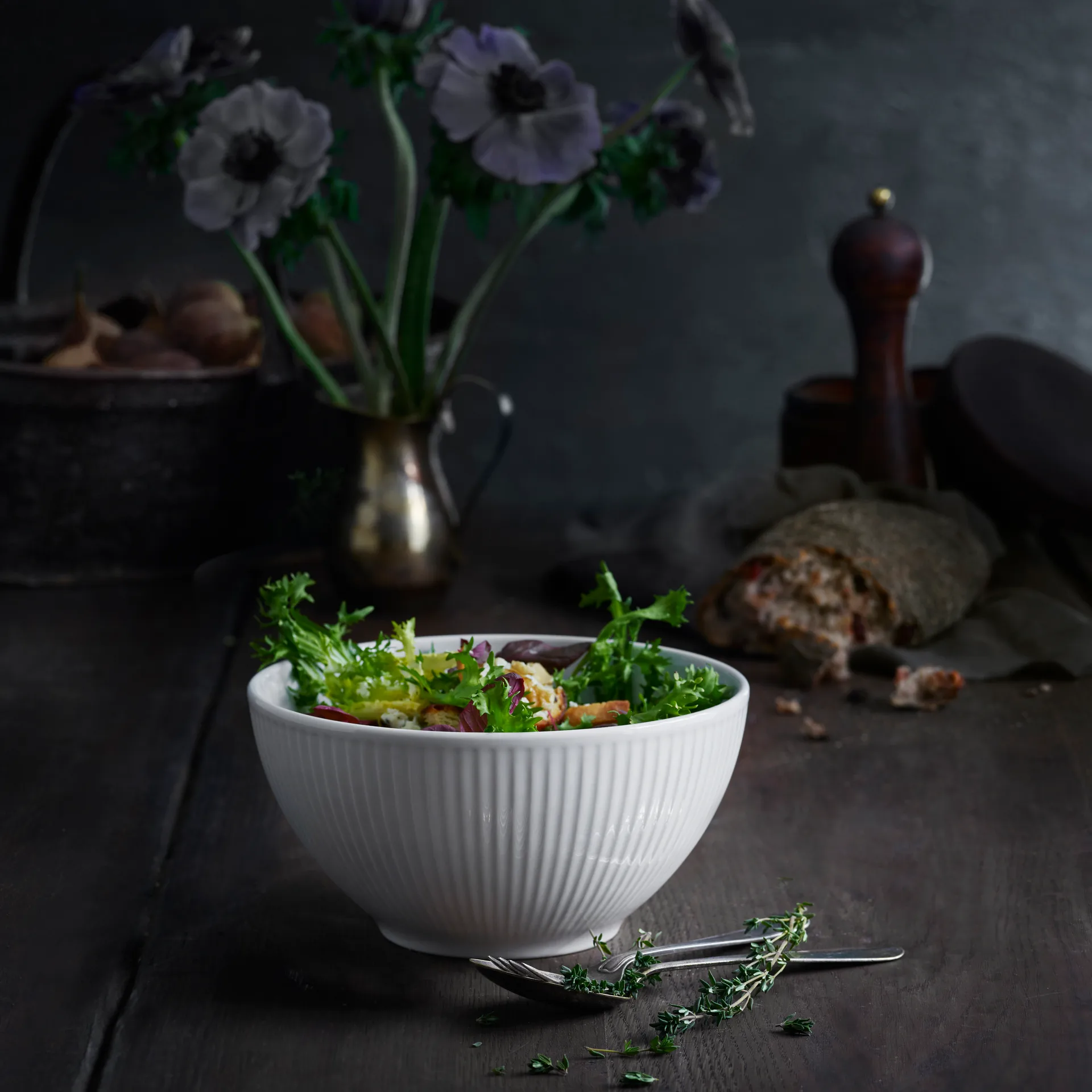 Bol Plissé 3,3 l, blanco Pillivuyt