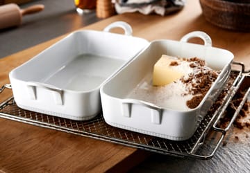 Fuente de horno Toulouse blanco - 18x31 cm - Pillivuyt