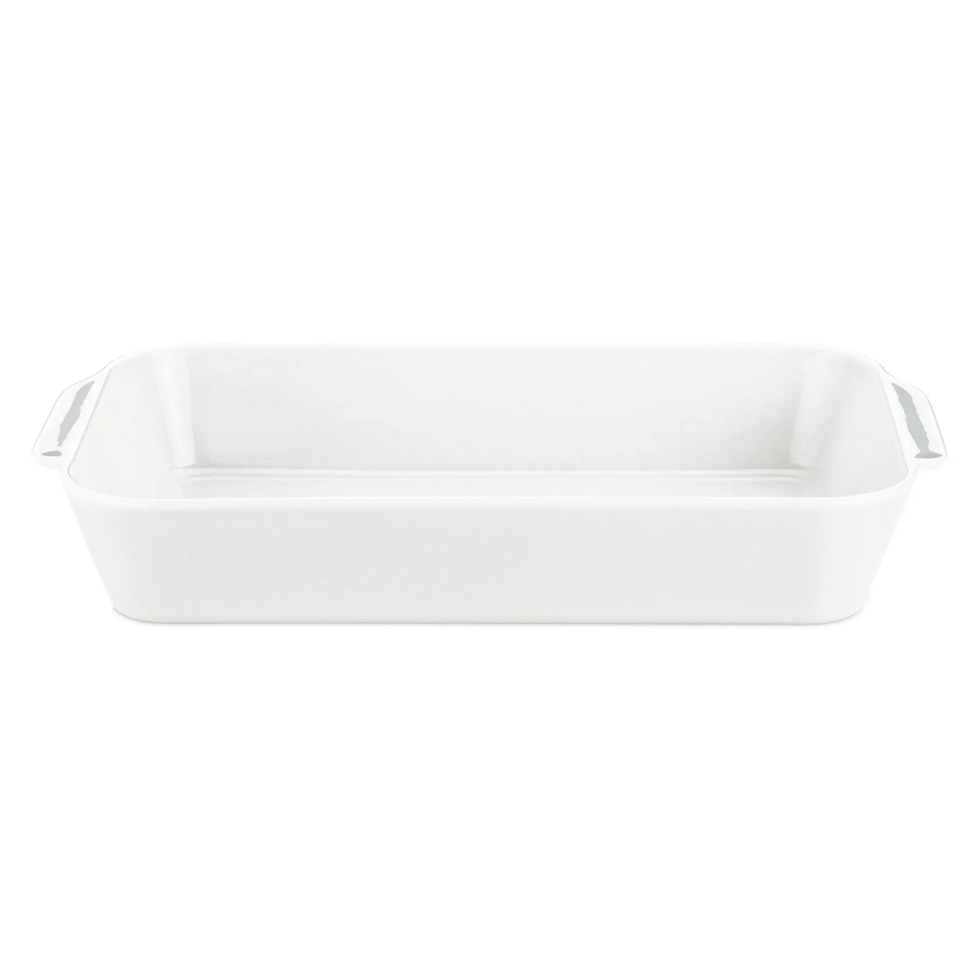 Fuente de servir honda Pillivuyt blanca, 38x21 cm Pillivuyt