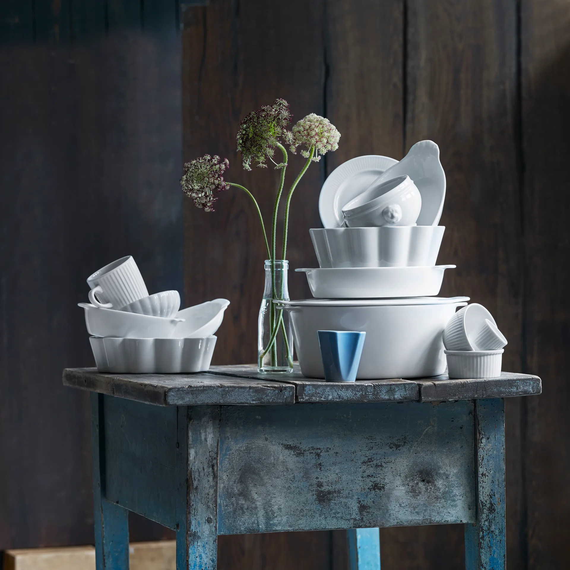 Fuente de servir ovalada Pillivuyt, blanco, 28x16 cm Pillivuyt