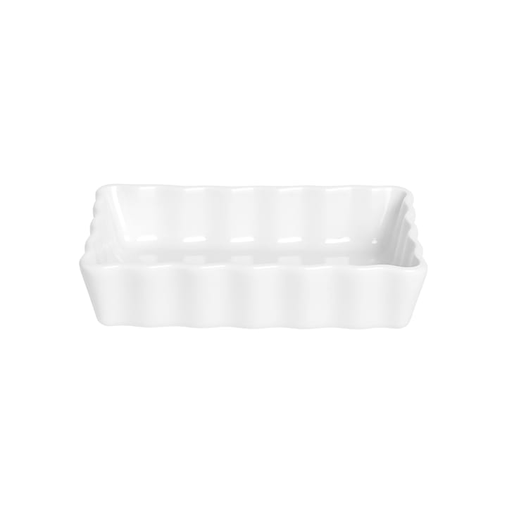 Molde para tarta Pillivuyt rectangular blanco - 14,5x10,3 cm - Pillivuyt