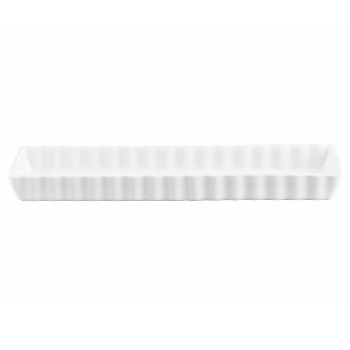 Molde para tarta Pillivuyt rectangular blanco - 35x12 cm - Pillivuyt
