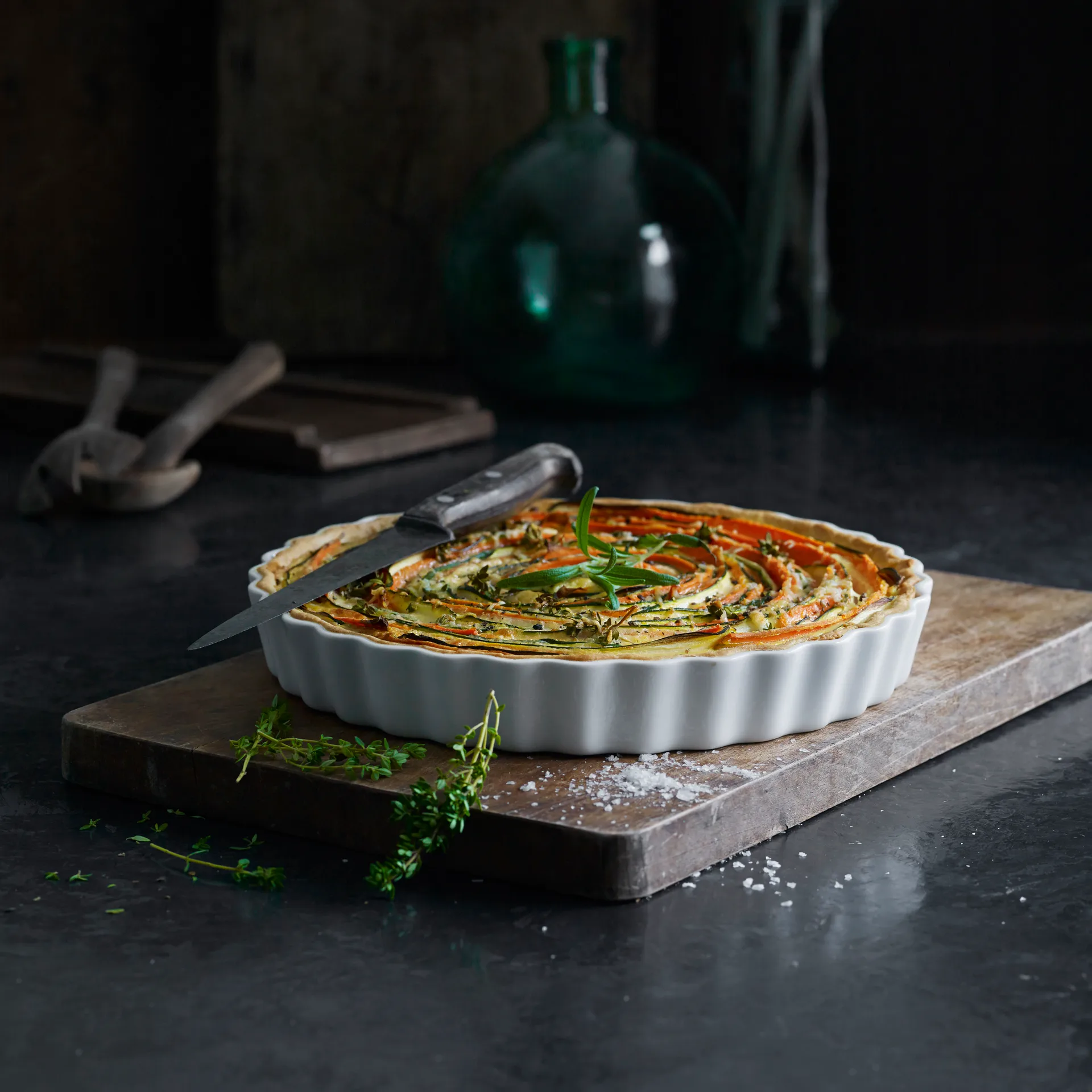 Molde para tarta Pillivuyt redondo blanco, Ø 27,5 cm Pillivuyt